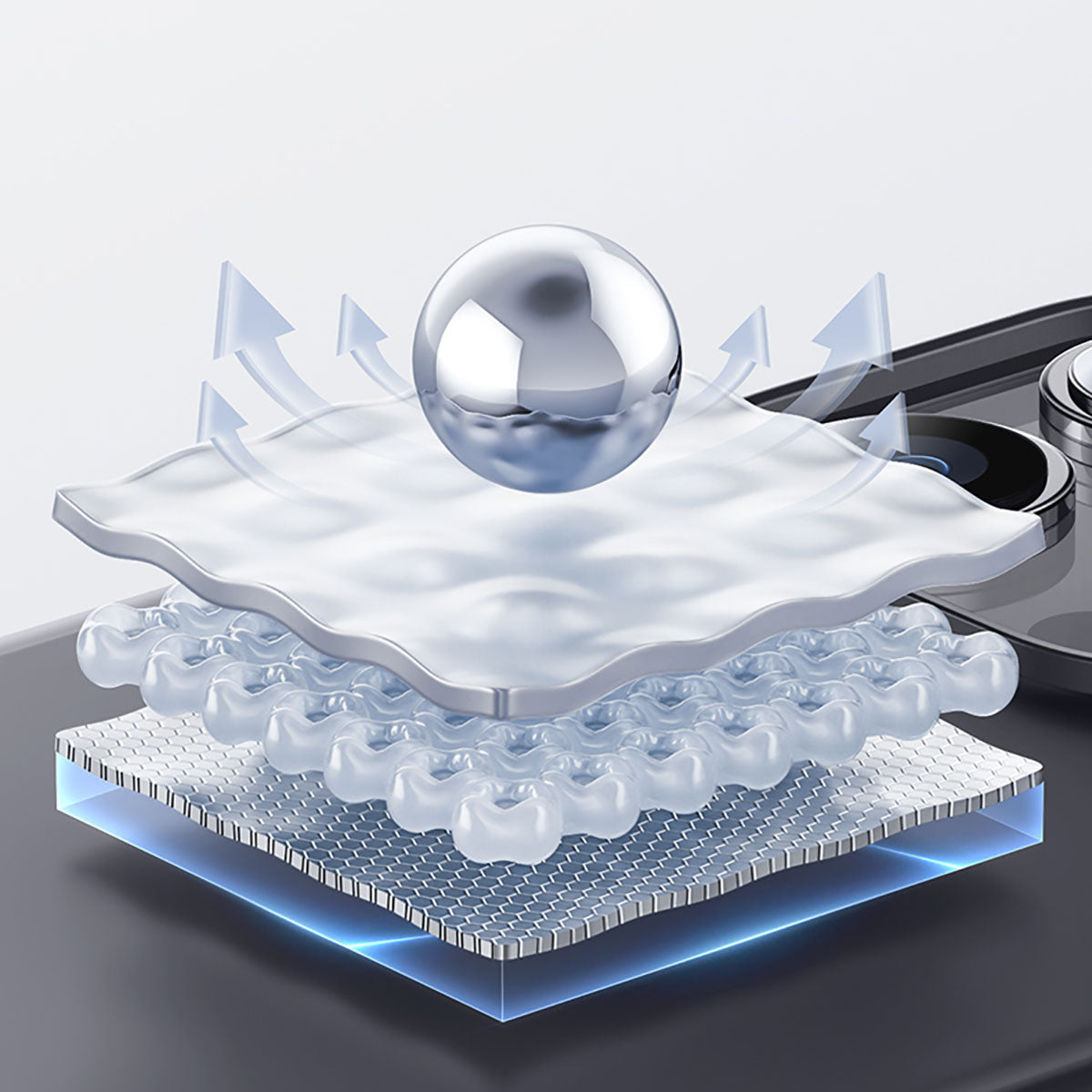 Apple iPhone 15 Pro Max Kılıf M-safe Şarj Özellikli Benks Lucid Armor Kapak Siyah