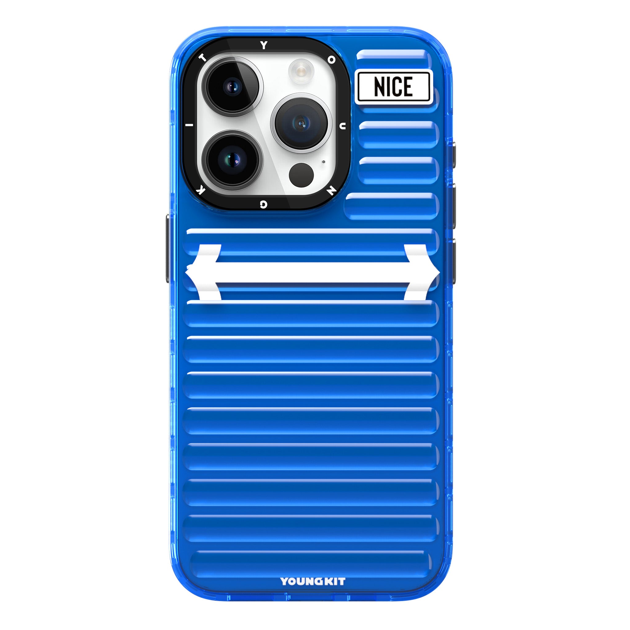 Apple iPhone 15 Pro Max Kılıf YoungKit Luggage FireFly Serisi Kapak Yeşil