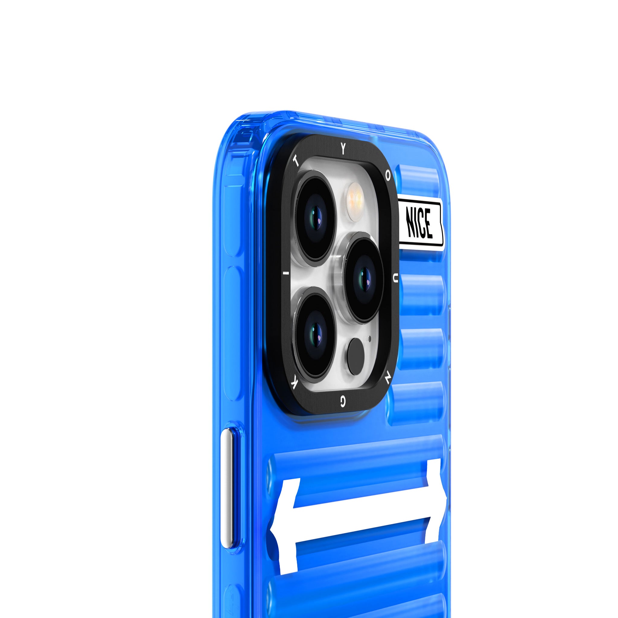 Apple iPhone 15 Pro Max Kılıf YoungKit Luggage FireFly Serisi Kapak Sierra Mavi