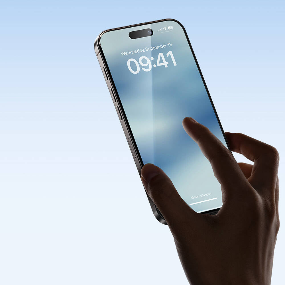 Apple iPhone 16 Benks Ultra Shield 0.4mm Ekran Koruyucu + Kolay Uygulama Aparatlı Siyah