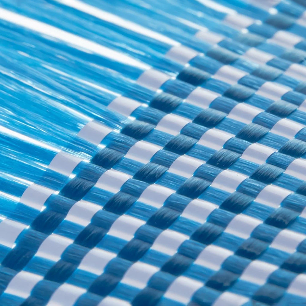 Apple iPhone 16 Kılıf M-safe Şarj Özellikli Aramid Fiber Pitaka Ultra-Slim Classic Serisi Ocean Blue Kapak Mavi