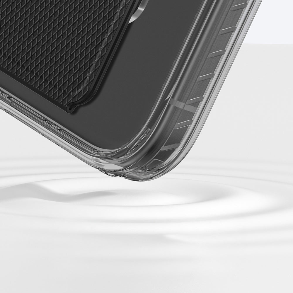 Apple iPhone 16 Kılıf M-safe Şarj Özellikli Standlı Amazingthing Titan Pro Plus Kapak Siyah