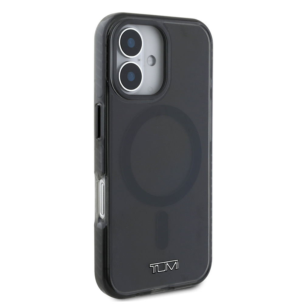 Apple iPhone 16 Kılıf TUMI Orjinal Lisanslı M-safe Şarj Özellikli Airbagli Transparan Kapak Haki