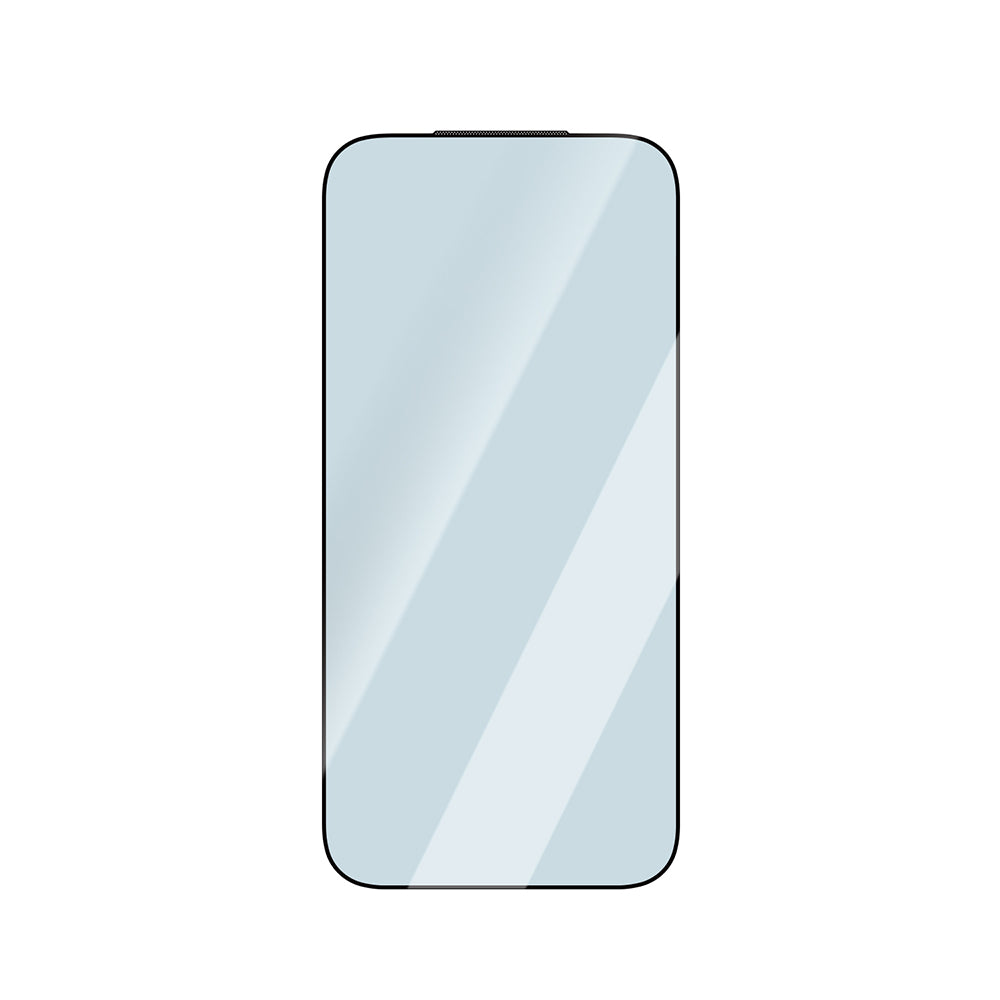 Apple iPhone 16 Plus CaseWorld Applicator Serisi 2.5D Eyesafe Mavi Işık Teknolojili 0.33mm Temperli Cam Ekran Koruyucu + Uygulama Aparatı Şeffaf