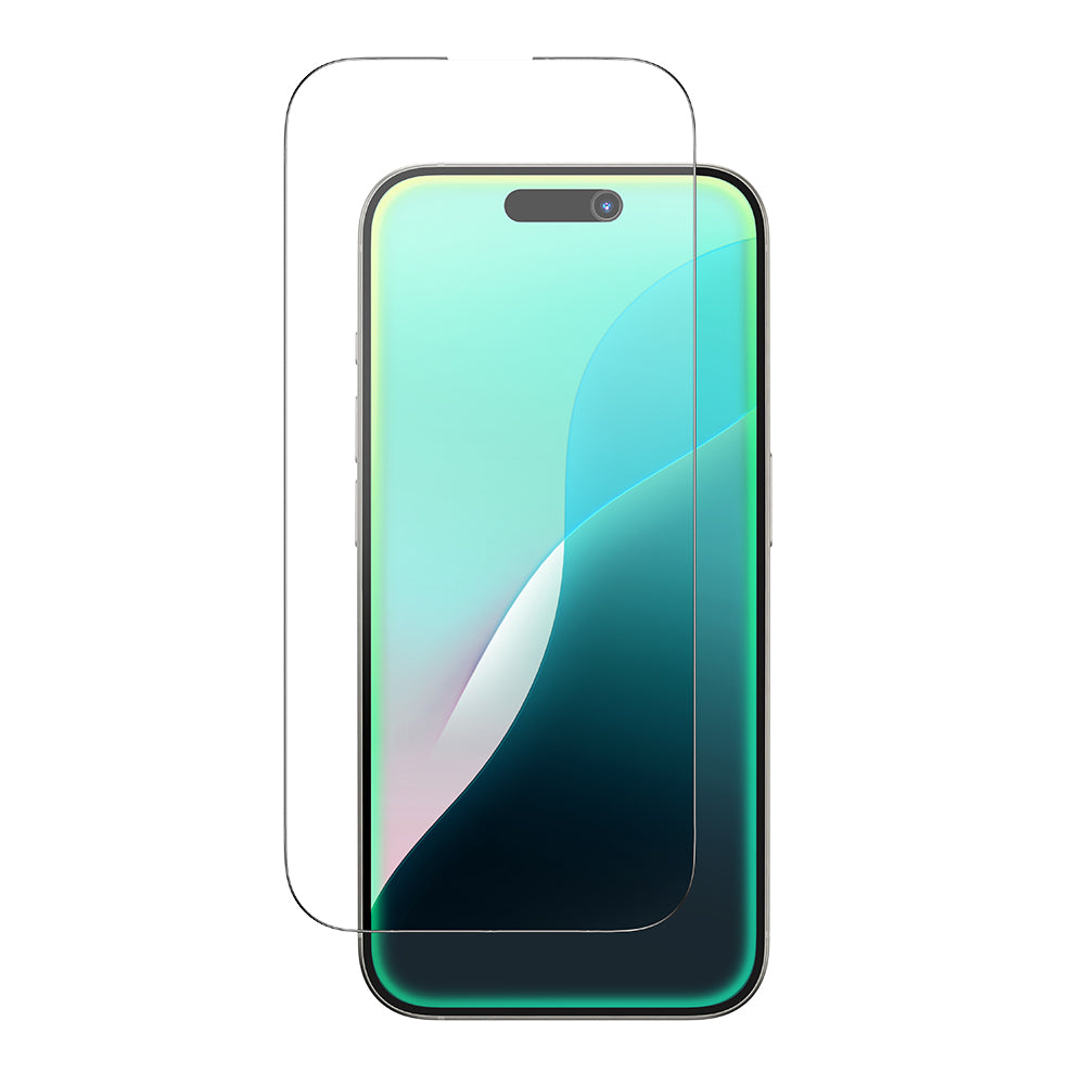 Apple iPhone 16 Pro Amazingthing Radix Mat Parmak İzi Bırakmayan Temperli Cam Ekran Koruyucu Siyah