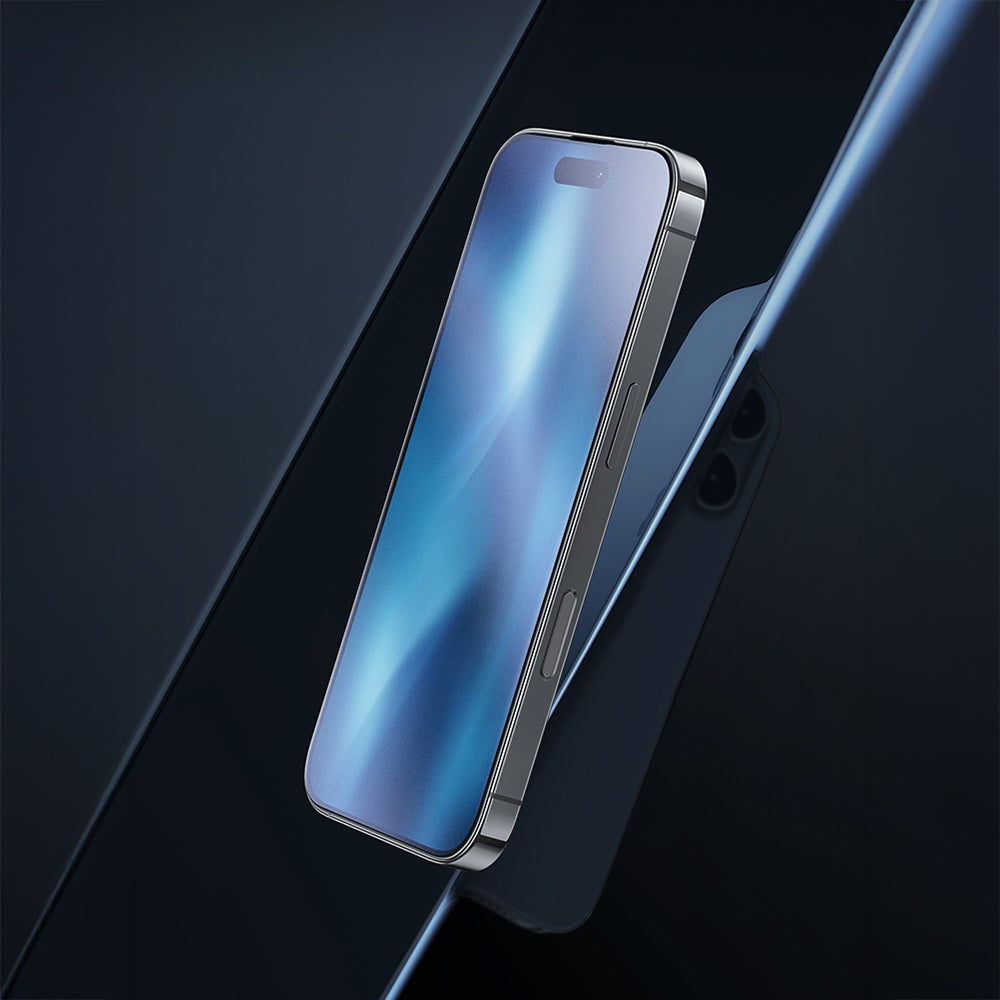 Apple iPhone 16 Pro Benks JoyTouch 0.3mm Mat Oyun Ekran Koruyucu + Kolay Uygulama Aparatı Siyah