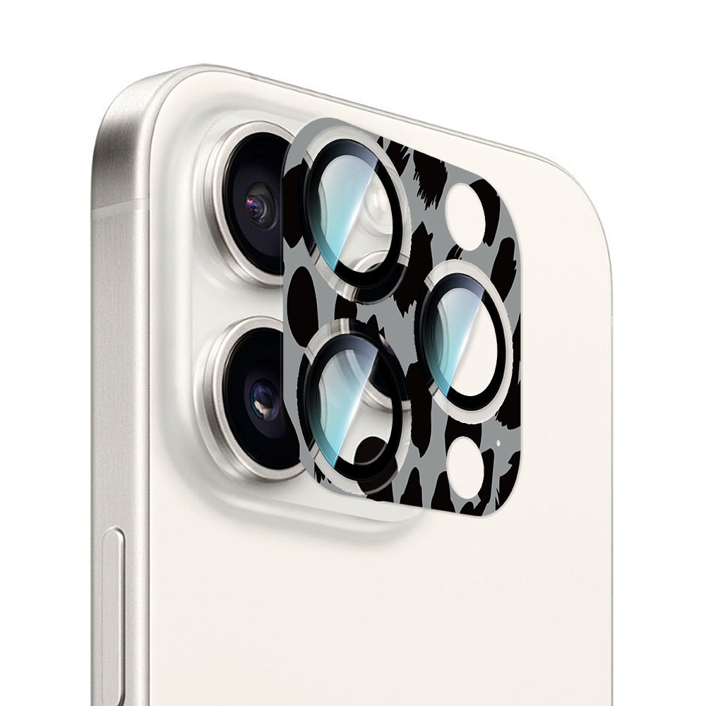 Apple iPhone 16 Pro CaseWorld Crystal Color Serisi Full Kamera Lens Koruyucu Kahverengi