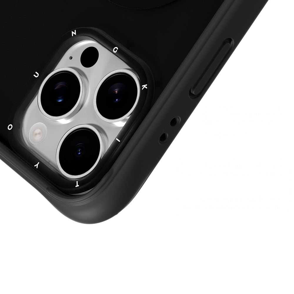 Apple iPhone 16 Pro Kılıf M-safe Şarj Özellikli Youngkit Macaroon Serisi Kapak Sarı