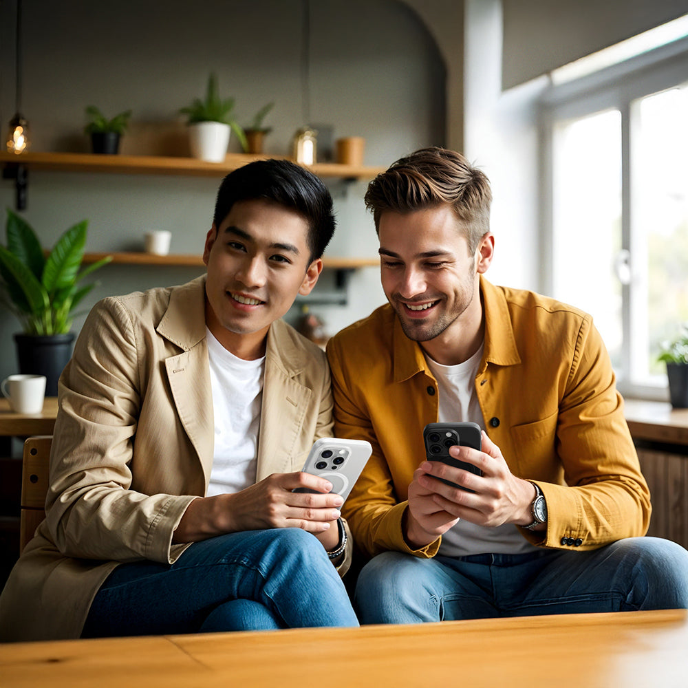 Apple iPhone 16 Pro Kılıf M-safe Şarj Özellikli Amazingthing Minimal Air Serisi Kapak Siyah