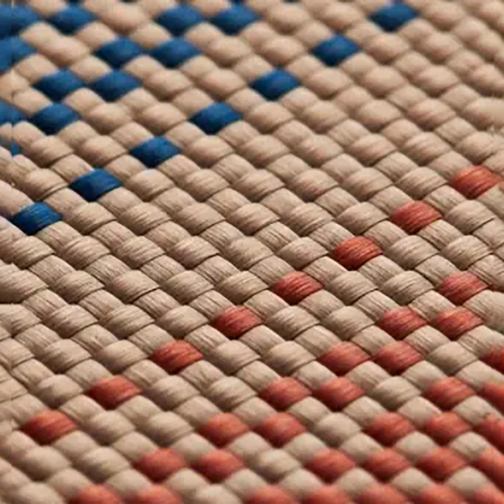 Apple iPhone 16 Pro Kılıf M-safe Şarj Özellikli Grip 3 Standlı Aramid Fiber Pitaka Tactile Woven Sunset-Moonrise Serisi Sunset Kapak Kahverengi