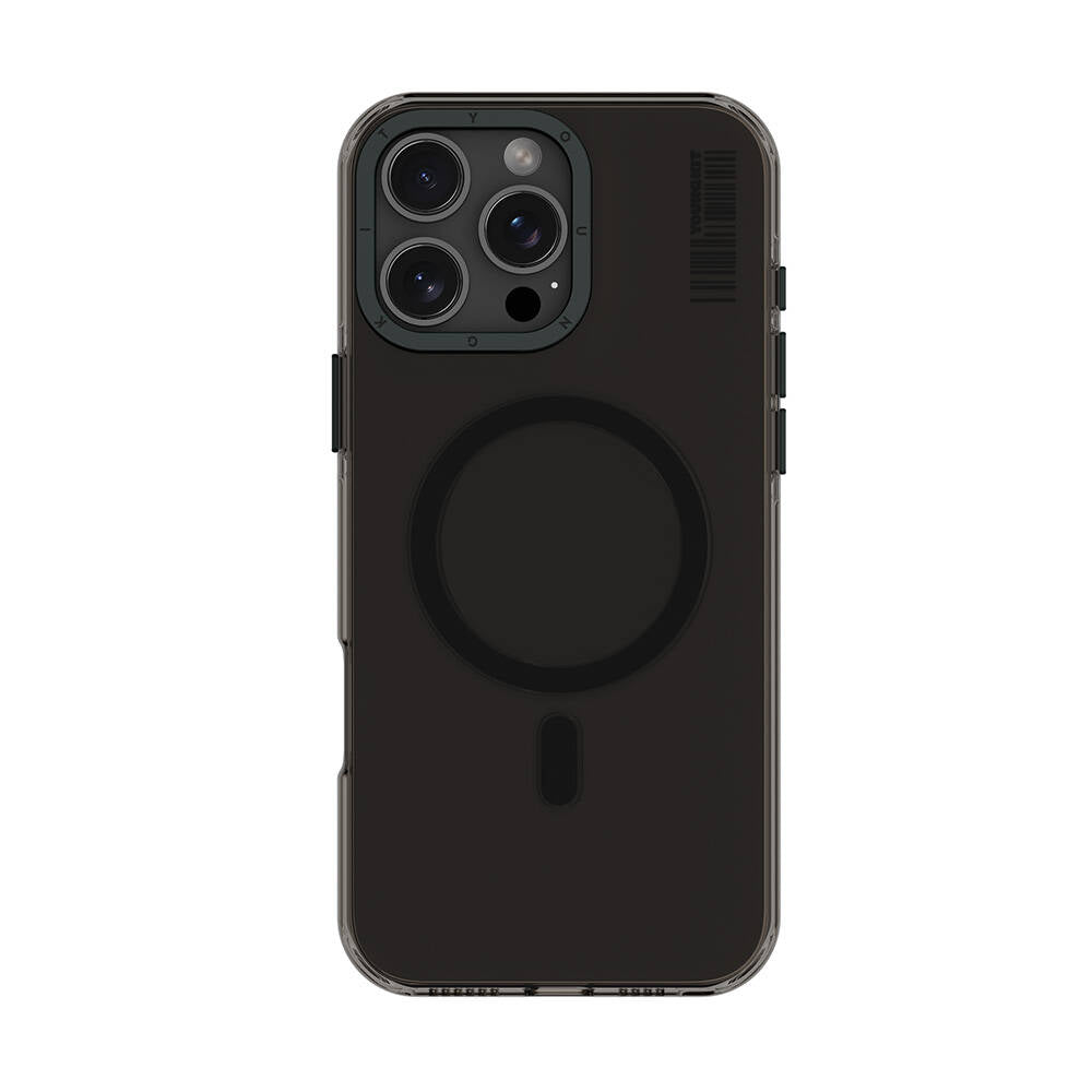 Apple iPhone 16 Pro Kılıf M-safe Şarj Özellikli Şeffaf Youngkit Crystal Shield Serisi Kapak Şeffaf