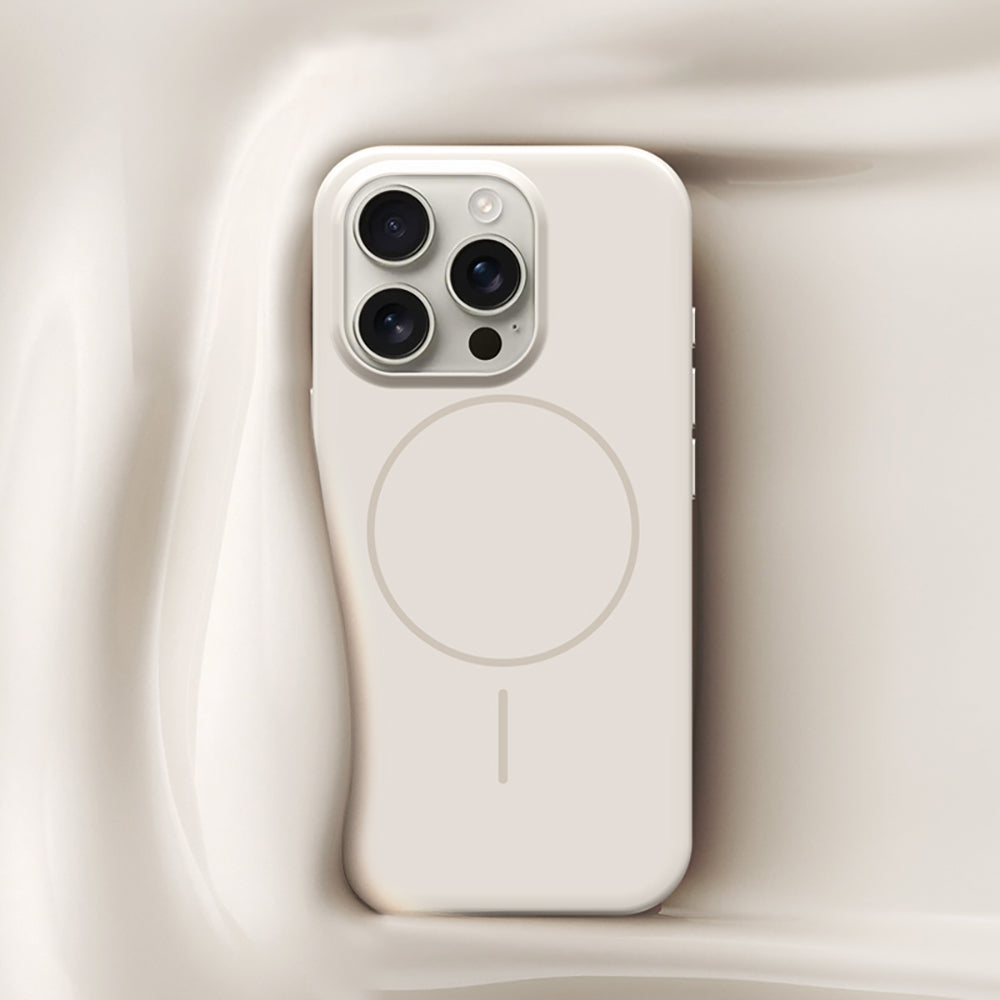 Apple iPhone 16 Pro Kılıf M-safe Şarj Özellikli Wlons Frego Kapak Mor