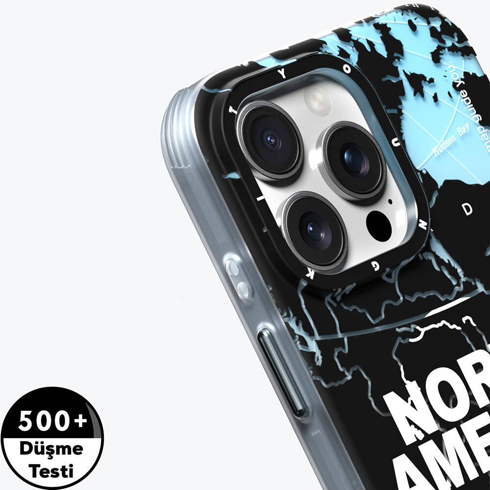 Apple iPhone 16 Pro Kılıf M-safe Şarj Özellikli Youngkit Universal Serisi Kapak Beyaz