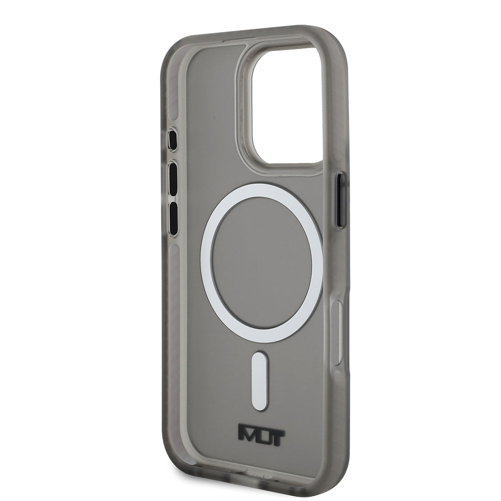 Apple iPhone 16 Pro Kılıf TUMI Orjinal Lisanslı M-safe Şarj Özellikli Airbagli Buzlu Transparan Kapak Haki