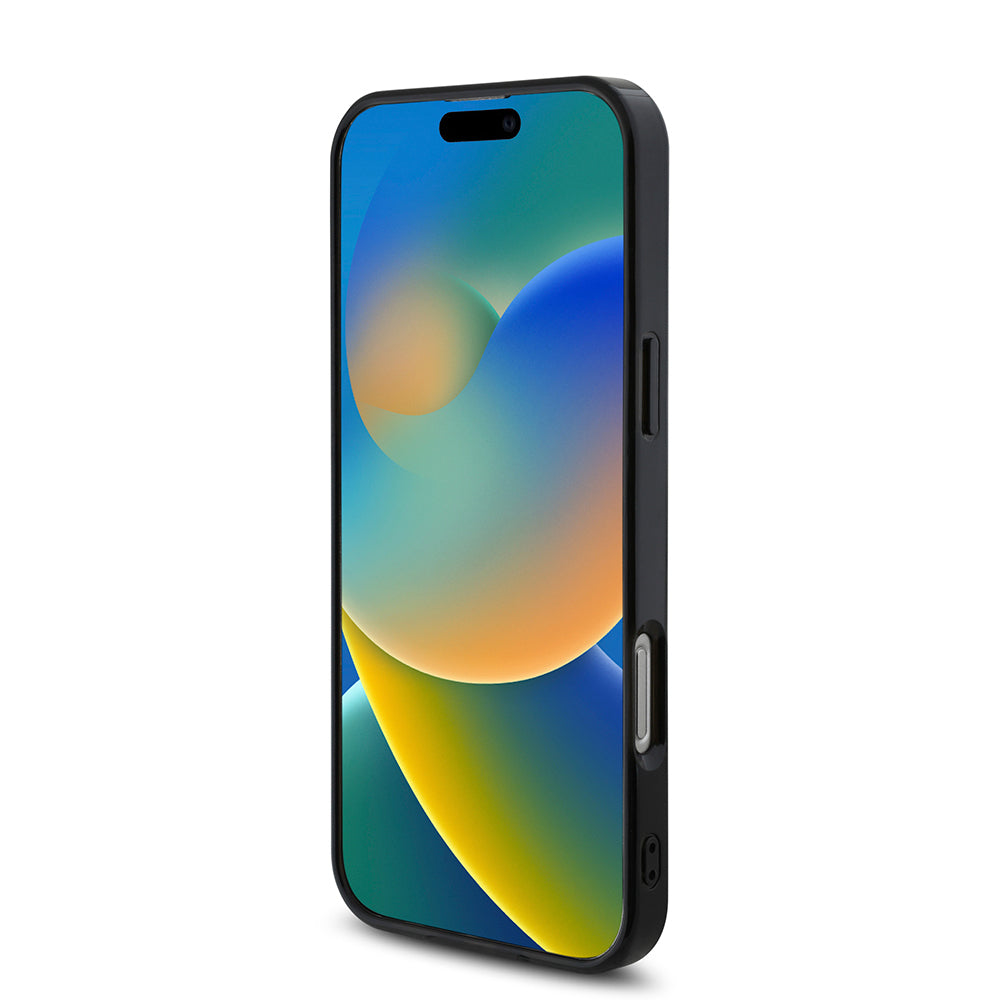 Apple iPhone 16 Pro Kılıf TUMI Orjinal Lisanslı M-safe Şarj Özellikli Transparan Kapak Siyah