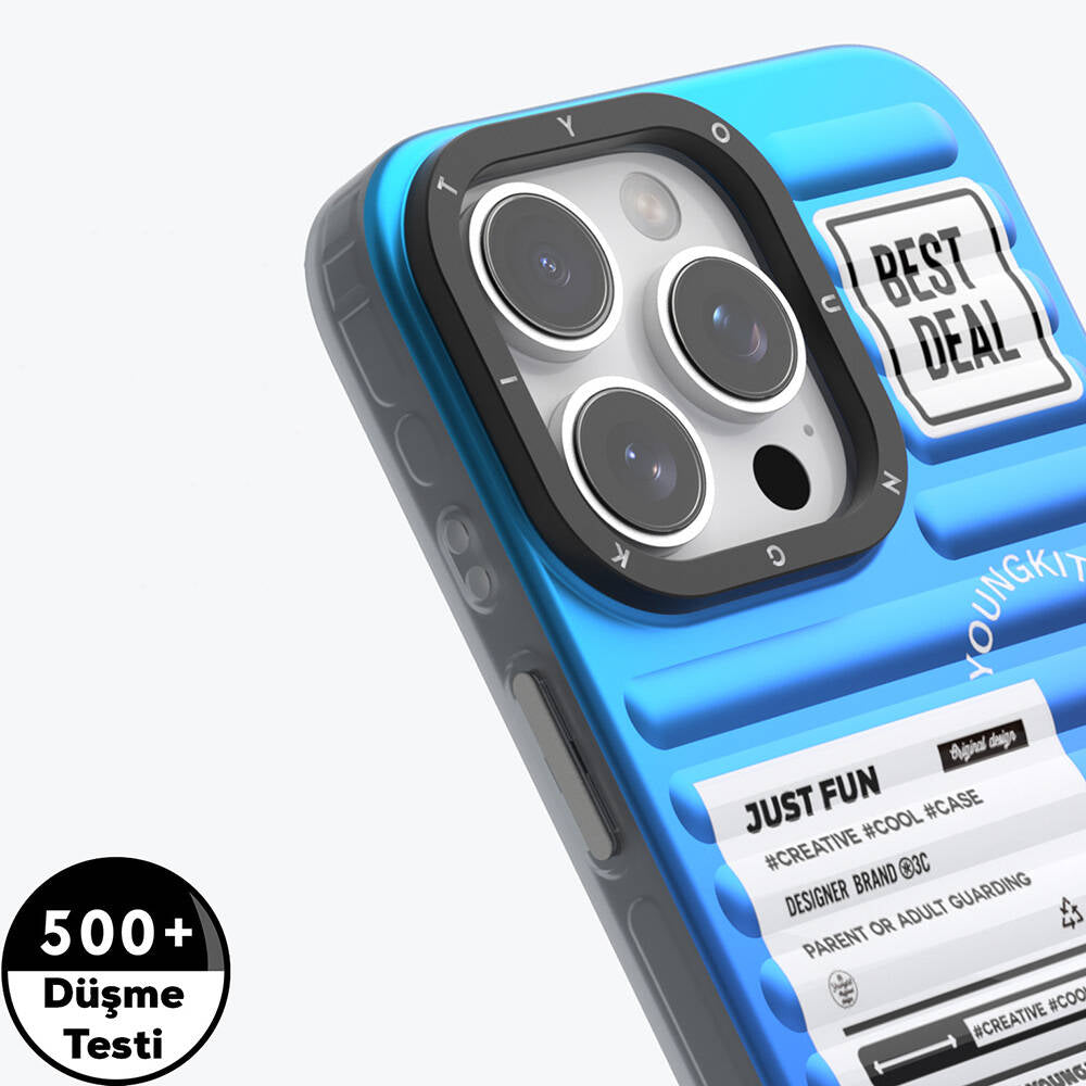 Apple iPhone 16 Pro Kılıf YoungKit The Secret Color Serisi Kapak Mor