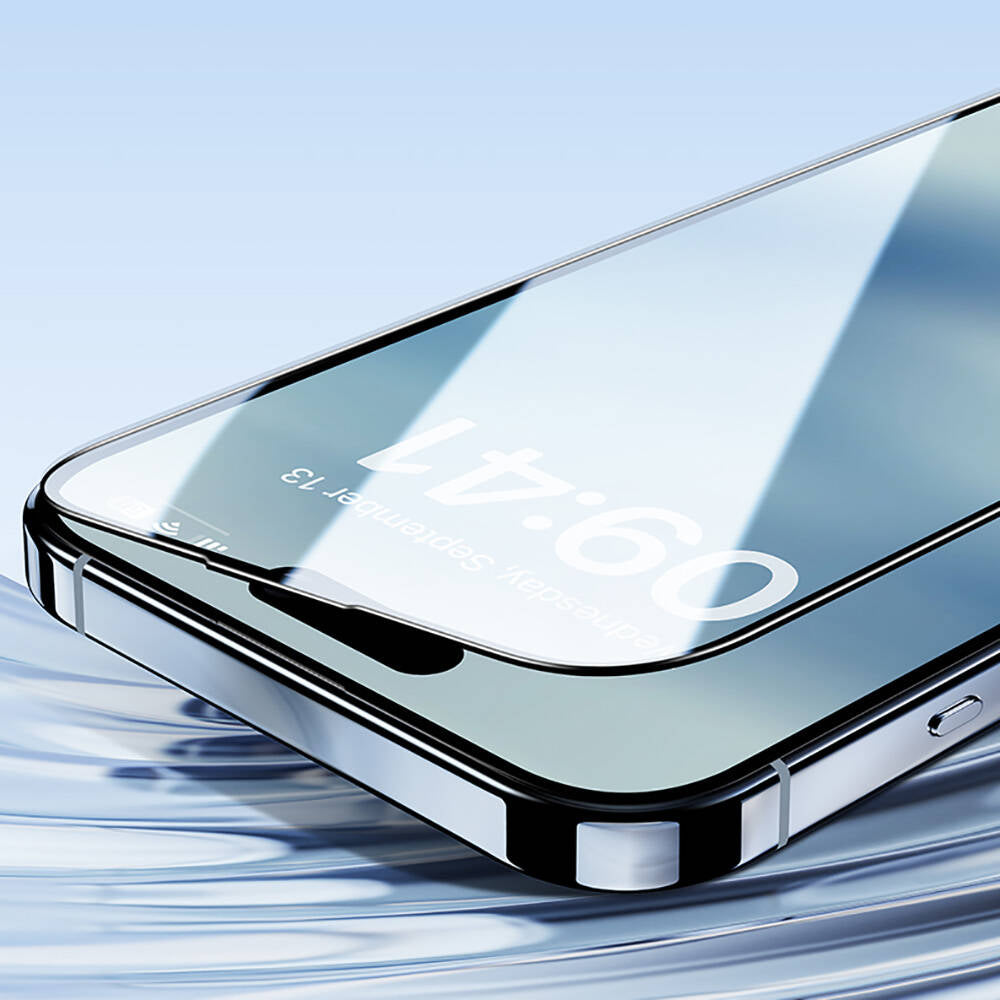 Apple iPhone 16 Pro Max Benks Ultra Shield 0.3mm Ekran Koruyucu + Kolay Uygulama Aparatlı Siyah