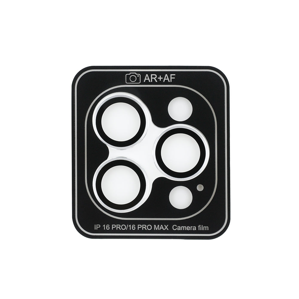 Apple iPhone 16 Pro Max Guess Orjinal Lisanslı Metal Kamera Lens Koruyucu Siyah