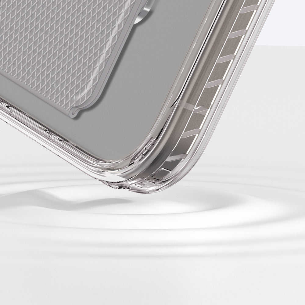 Apple iPhone 16 Pro Max Kılıf M-safe Şarj Özellikli Standlı Amazingthing Titan Pro Plus Kapak Gri