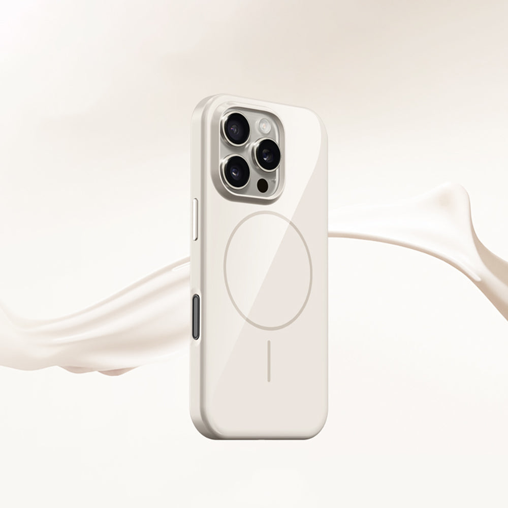 Apple iPhone 16 Pro Max Kılıf M-safe Şarj Özellikli Wlons Frego Kapak Mavi