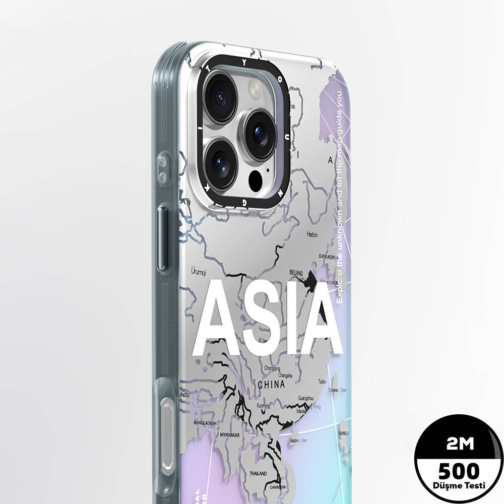 Apple iPhone 16 Pro Max Kılıf M-safe Şarj Özellikli Youngkit Universal Serisi Kapak Siyah