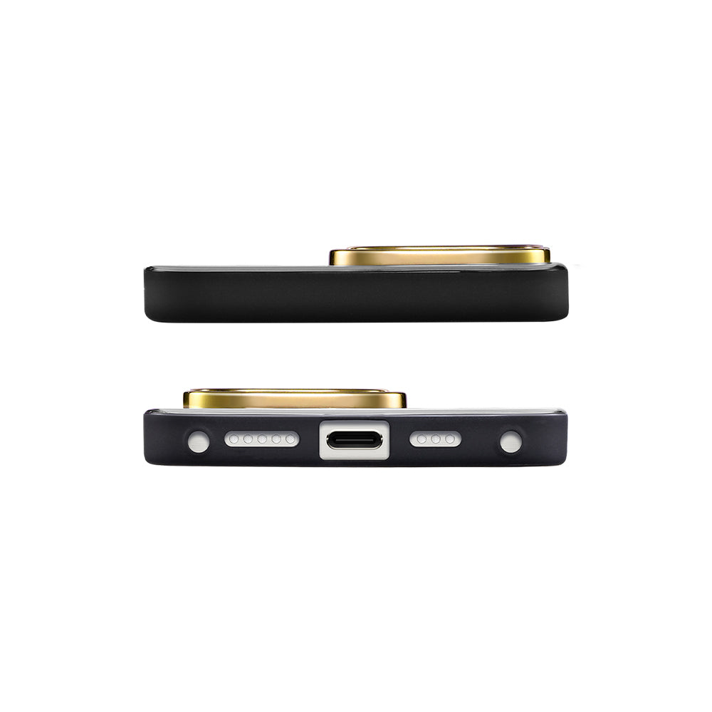 Apple iPhone 16 Pro Max Kılıf Parlak Arka Yüzeyli Kabartma Tasarımlı Kapitone Pynana Metal Diamond Serisi Kapak Beyaz