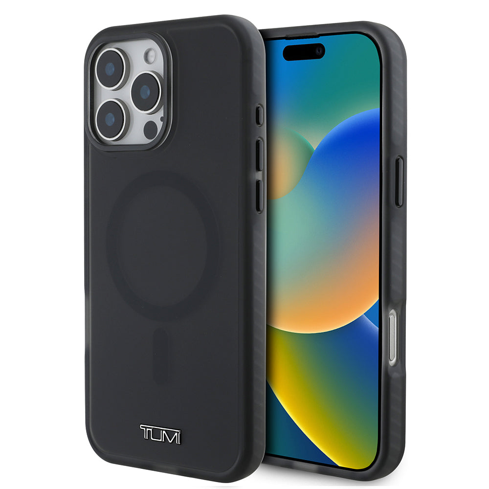 Apple iPhone 16 Pro Max Kılıf TUMI Orjinal Lisanslı M-safe Şarj Özellikli Airbagli Buzlu Transparan Kapak Haki