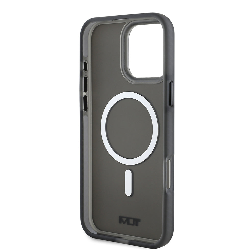 Apple iPhone 16 Pro Max Kılıf TUMI Orjinal Lisanslı M-safe Şarj Özellikli Airbagli Buzlu Transparan Kapak Haki