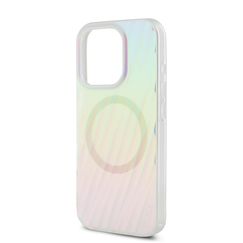 Apple iPhone 16 Pro Max Kılıf TUMI Orjinal Lisanslı M-safe Şarj Özellikli Transparan Kapak Colorful