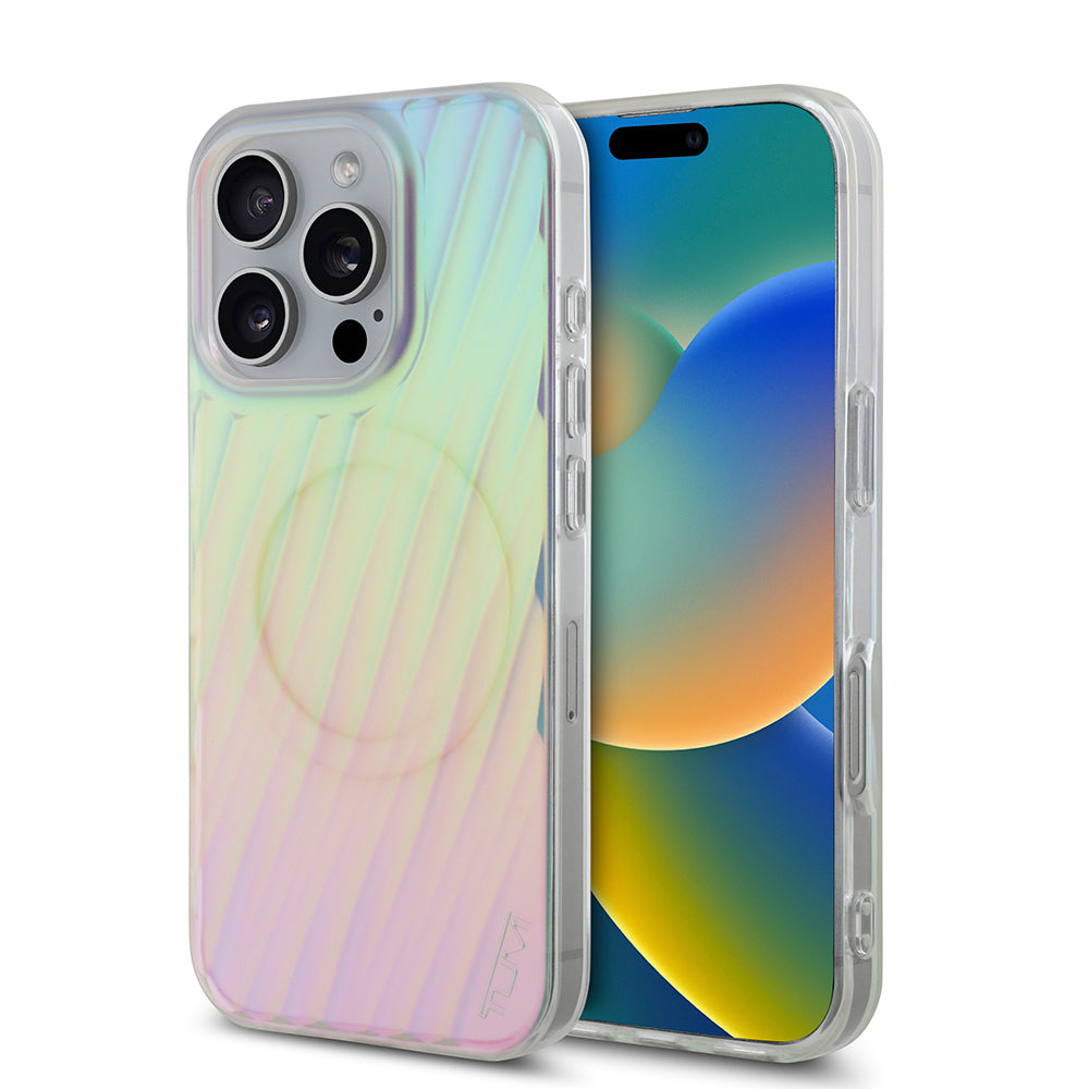 Apple iPhone 16 Pro Max Kılıf TUMI Orjinal Lisanslı M-safe Şarj Özellikli Transparan Kapak Siyah