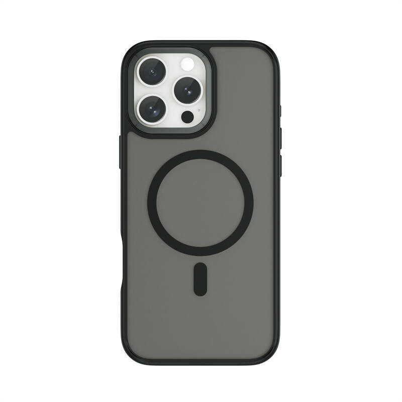 Apple iPhone 16 Pro Max Kılıf Wiwu FGG-012 ArmorPro Serisi M-safe Şarj Özellikli Parmak İzi Bırakmayan Kılıf Gold