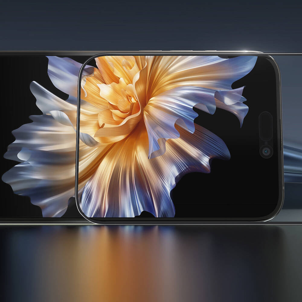 Apple iPhone 16 Pro Wiwu GT-015 Özellikli Çok Katmanlı Temperli iPrivacy Cam Ekran Koruyucu 10'lu Paket Siyah