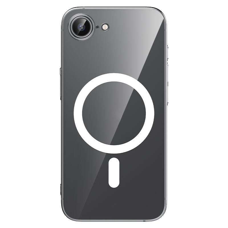 Apple iPhone 16E Kılıf M-safe Şarj Özellikli Benks Crystal Serisi Şeffaf Kapak Şeffaf