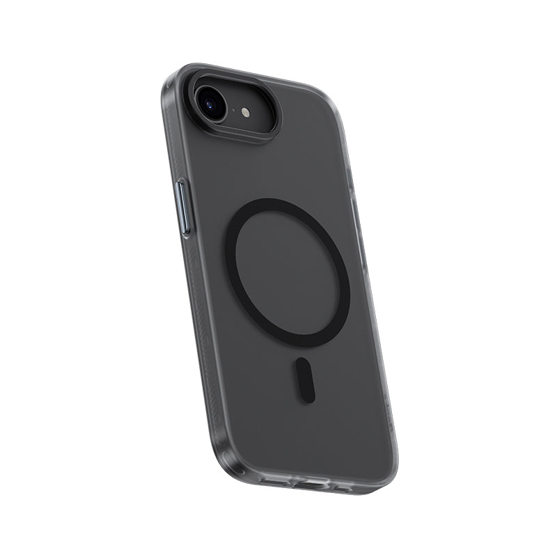 Apple iPhone 16E Kılıf M-safe Şarj Özellikli Benks Lucid Armor Kapak Siyah