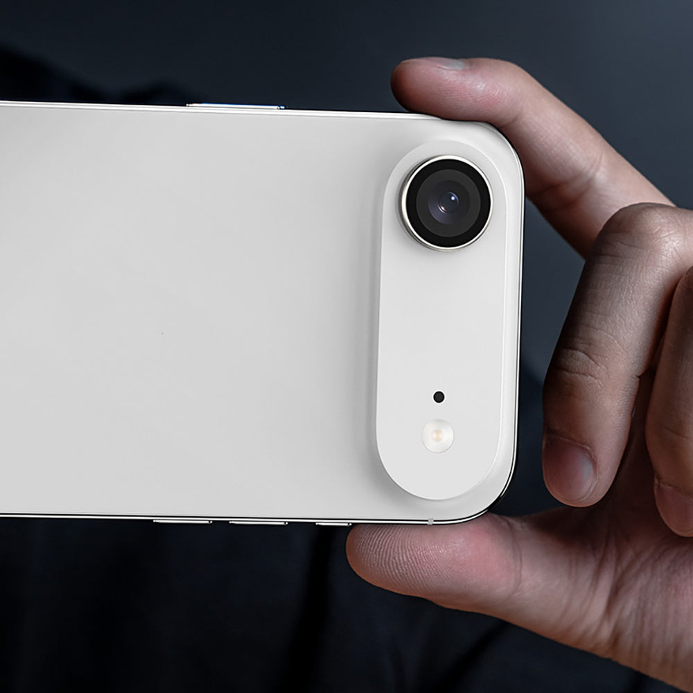 Apple iPhone 17 Air Benks Glass Warrior Cam Kamera Lens Koruyucu Gümüş