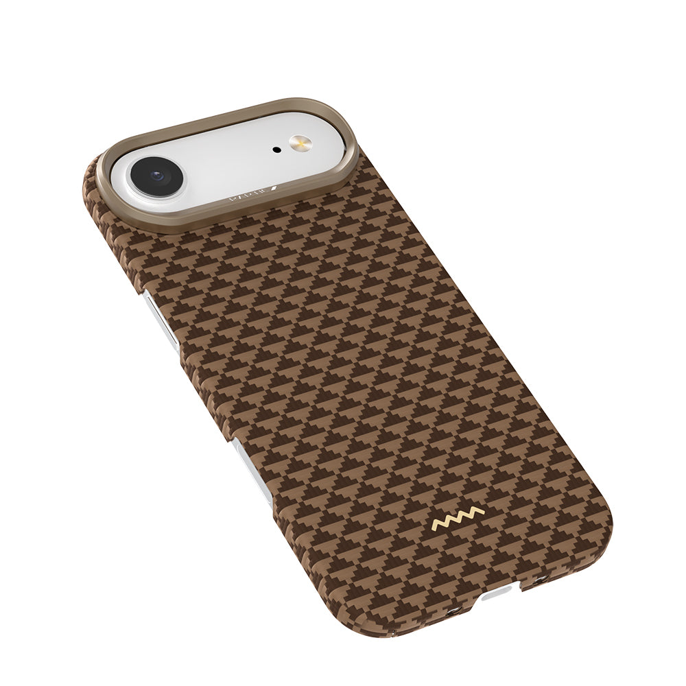 Apple iPhone 17 Air Kılıf M-safe Şarj Özellikli Raptic Aramid Skin Origin Serisi Kapak Lacivert