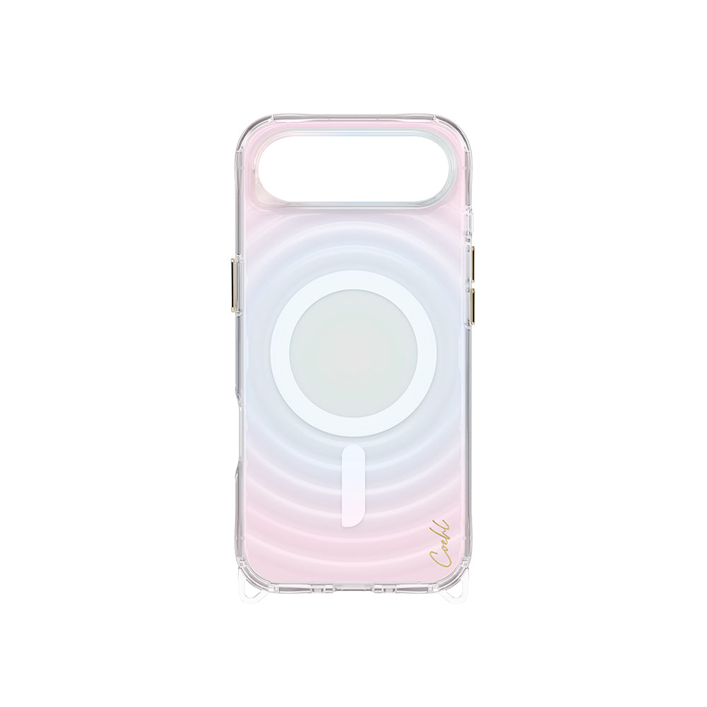 Apple iPhone 17 Air Kılıf M-safe Şarj Özellikli Renk Geçişli Coehl Vela Kapak Colorful