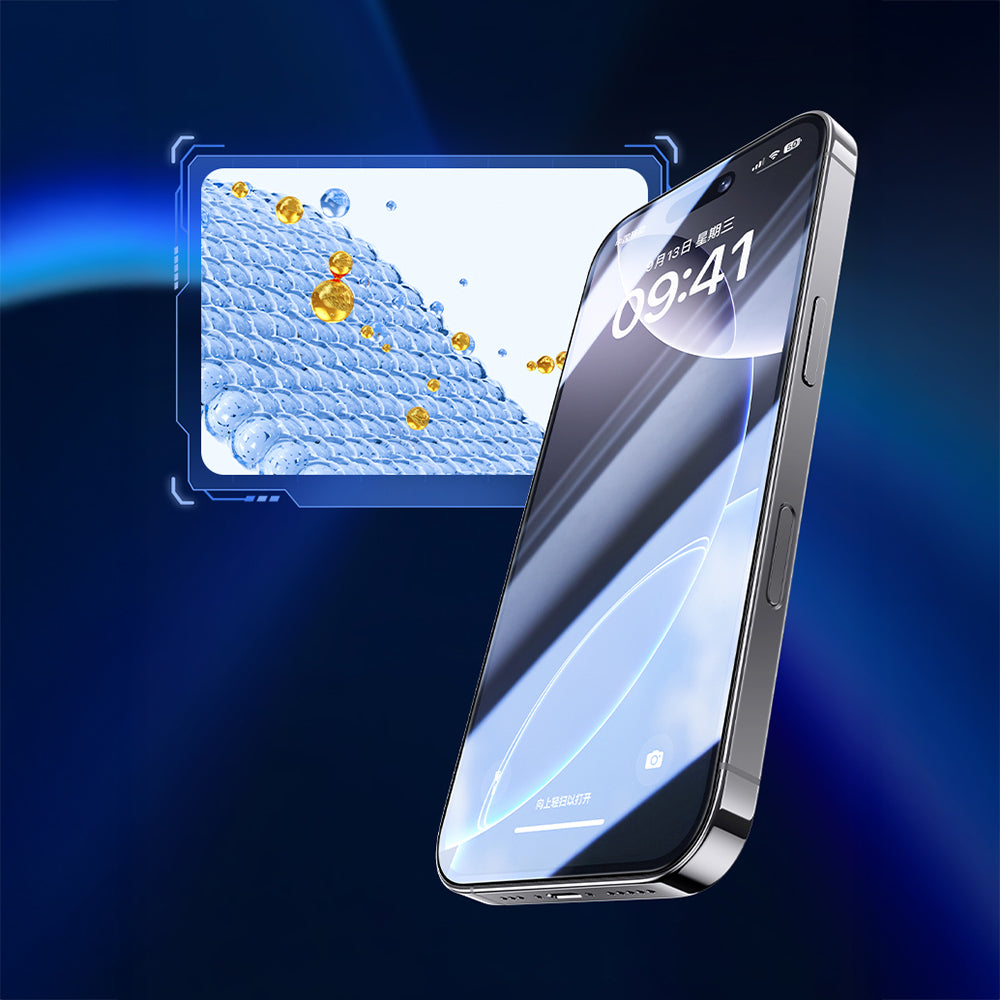 Apple iPhone 17 Benks JoyTouch Mat Oyun Ekran Koruyucu + Kolay Uygulama Aparatı Şeffaf