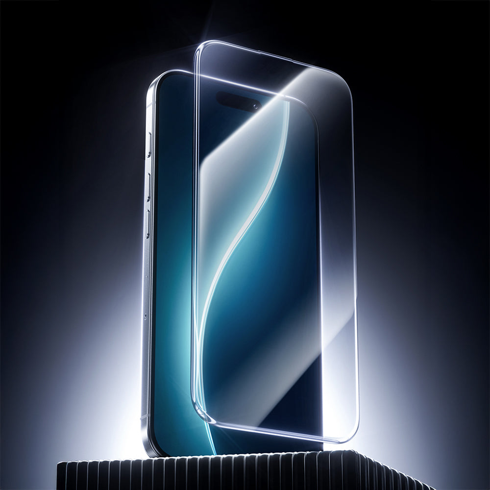 Apple iPhone 17 Hidrofobik Ve Oleofobik Özellikli Benks 0.3mm Privacy Air Shield Ekran Koruyucu 10'lu Paket Siyah