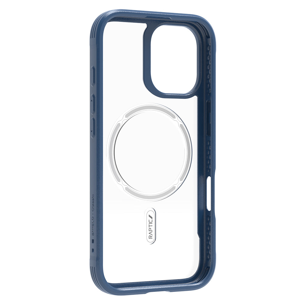 Apple iPhone 17 Kılıf M-safe Şarj Özellikli Airbagli Raptic Shield Serisi Şeffaf Arka Yüzey Kapak Colorful