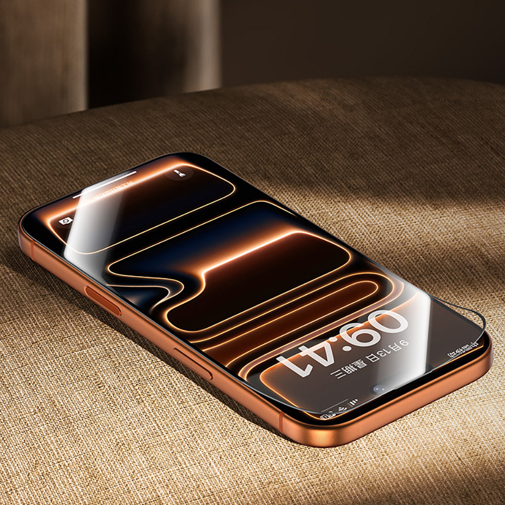 Apple iPhone 17 Pro Benks Glass Warrior 2.0 AR-EZFita Cam Ekran Koruyucu + Kolay Uygulama Aparatı Şeffaf