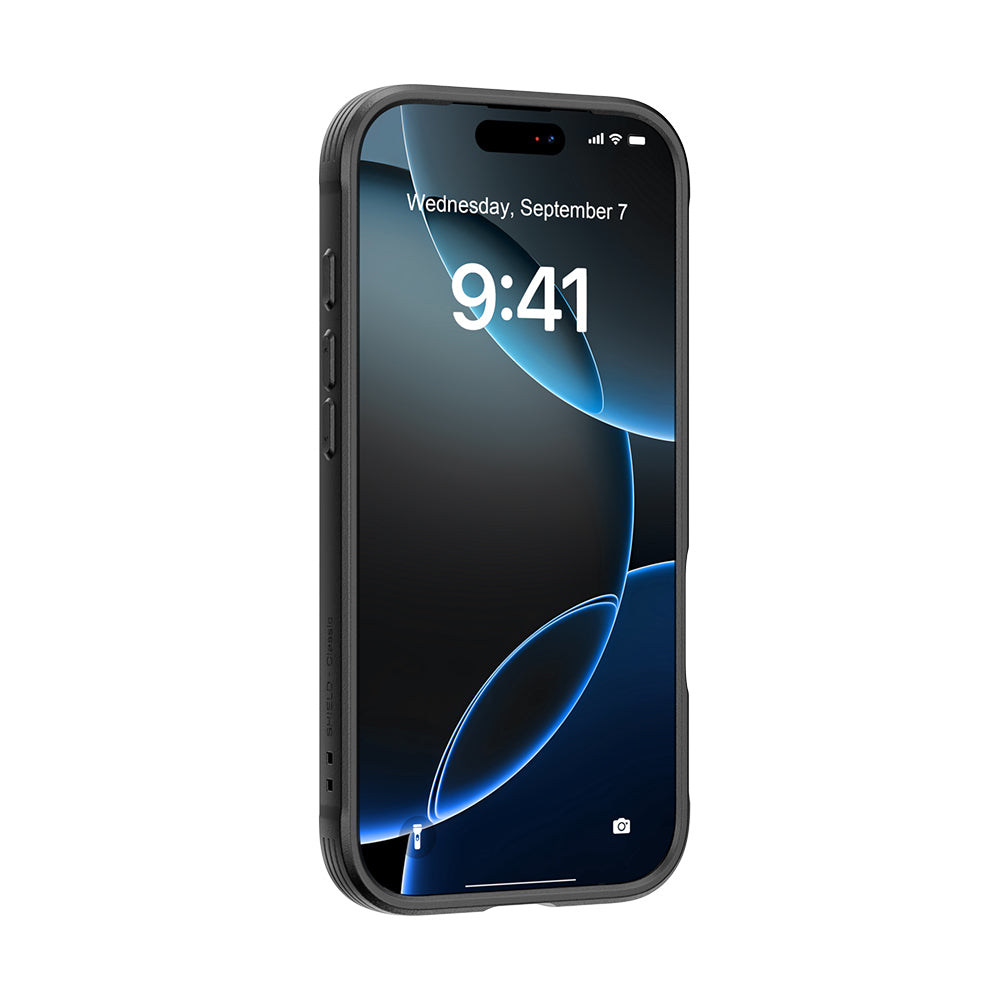 Apple iPhone 17 Pro Kılıf M-safe Şarj Özellikli Airbagli Raptic Shield Serisi Şeffaf Arka Yüzey Kapak Colorful