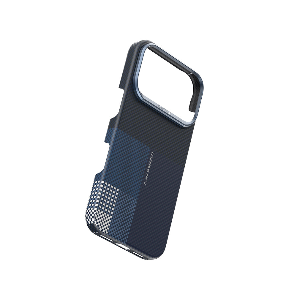 Apple iPhone 17 Pro Kılıf M-safe Şarj Özellikli Raptic Aramid Skin Transform Serisi Kapak Kahverengi