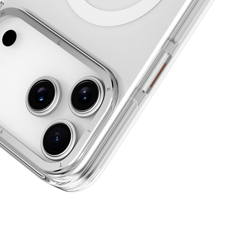 Apple iPhone 17 Pro Kılıf M-safe Şarj Özellikli Şeffaf Youngkit Crystal Shield Serisi Kapak Şeffaf