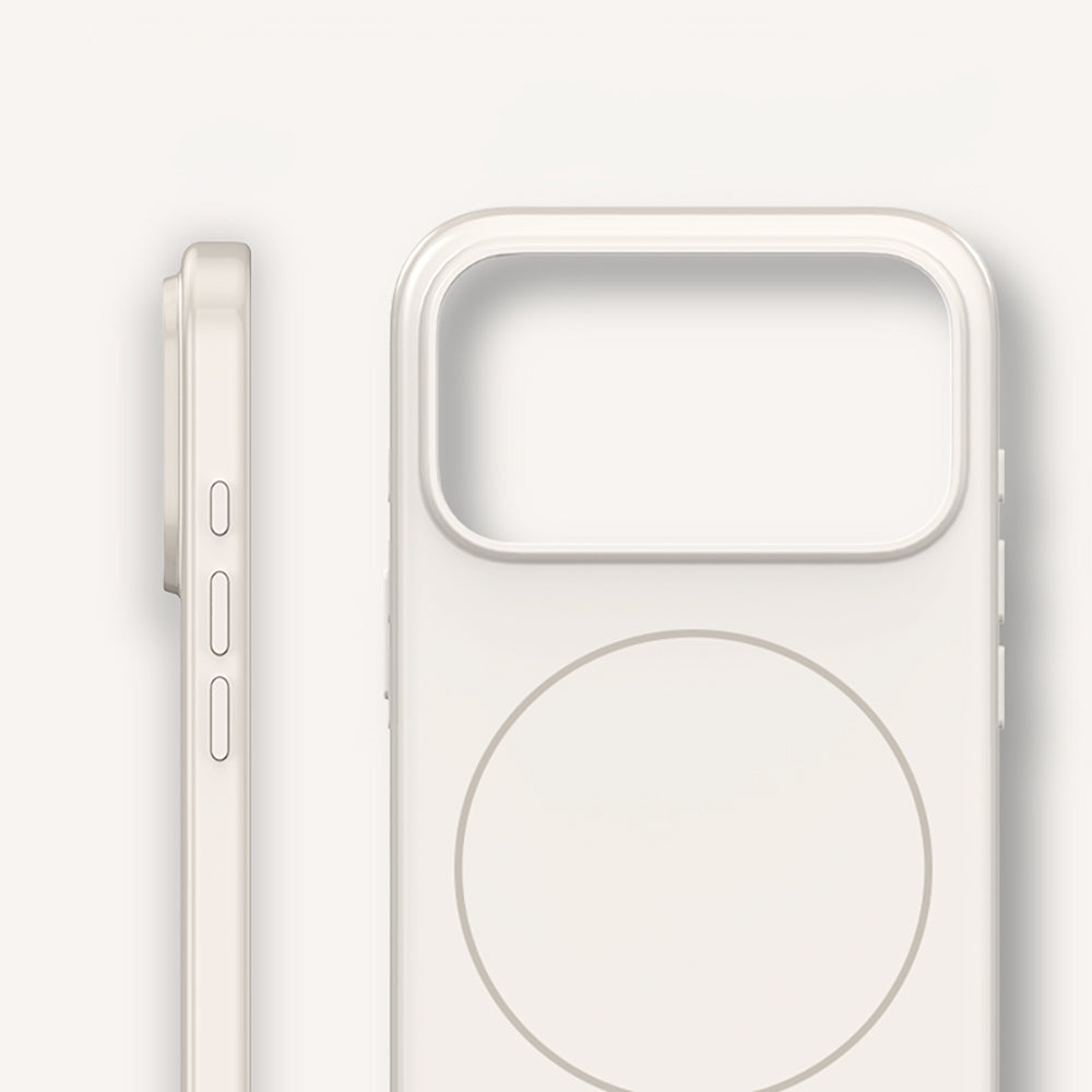 Apple iPhone 17 Pro Kılıf M-safe Şarj Özellikli Wlons Liza Kapak Siyah