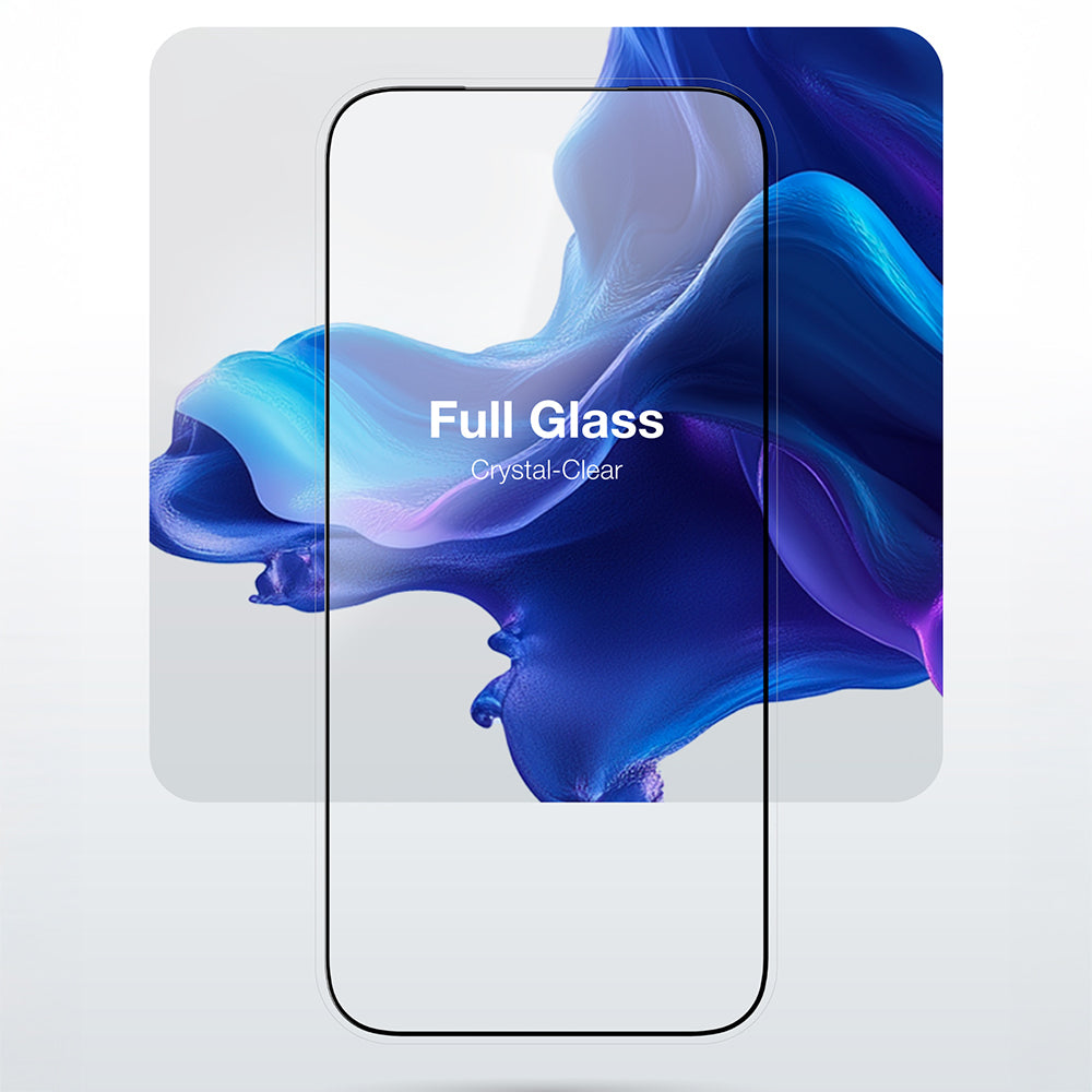Apple iPhone 17 Pro Max Amazingthing Radix Parmak İzi Bırakmayan Temperli Cam Ekran Koruyucu Şeffaf