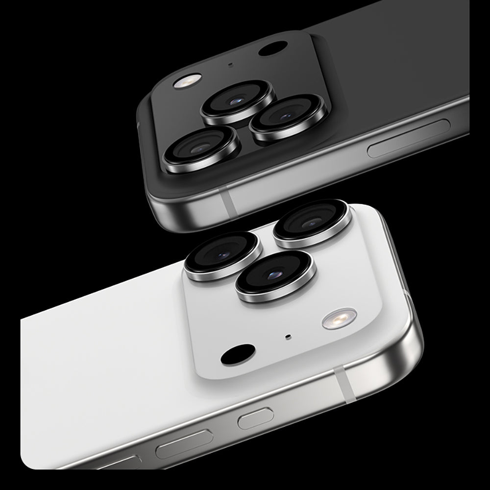 Apple iPhone 17 Pro Max Benks DR Safir Kamera Lens Koruyucu Gümüş