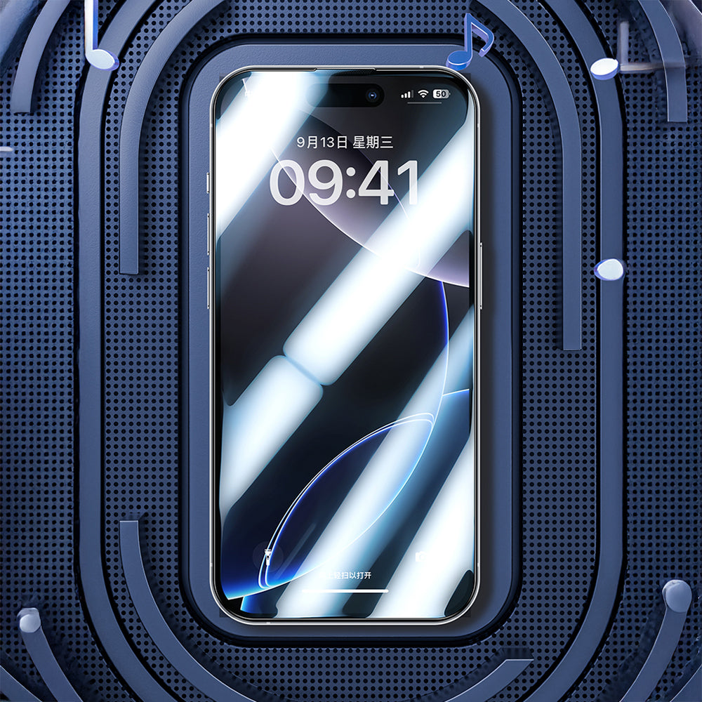 Apple iPhone 17 Pro Max Benks JoyTouch Mat Oyun Ekran Koruyucu + Kolay Uygulama Aparatı Şeffaf