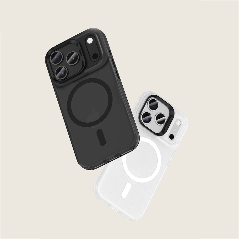 Apple iPhone 17 Pro Max Kılıf M-safe Şarj Özellikli Benks Lucid Armor Kapak Siyah