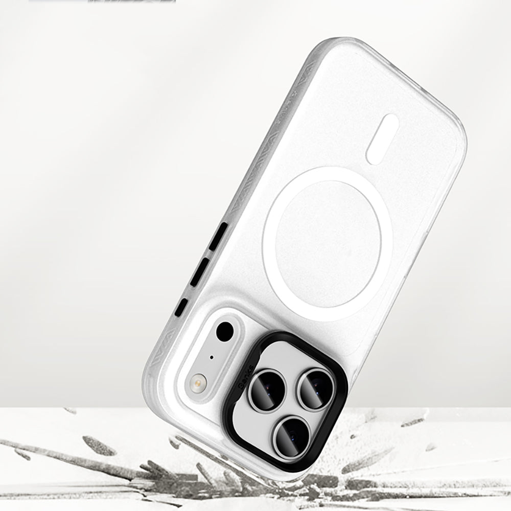 Apple iPhone 17 Pro Max Kılıf M-safe Şarj Özellikli Benks Lucid Armor Kapak Siyah